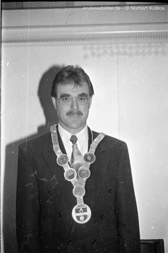 Amtseinführung Oberbürgermeister Klaus Schönfeld 1994