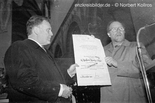 Verleihung des Welterbe-Status an das Kloster Maulbronn