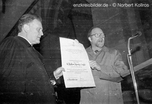 Verleihung des Welterbe-Status an das Kloster Maulbronn