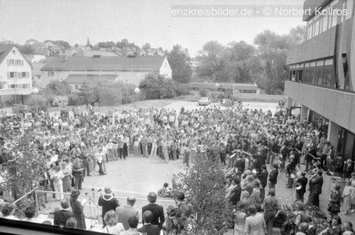 Partnerschaftsfeier Mühlacker / Bassano 1979